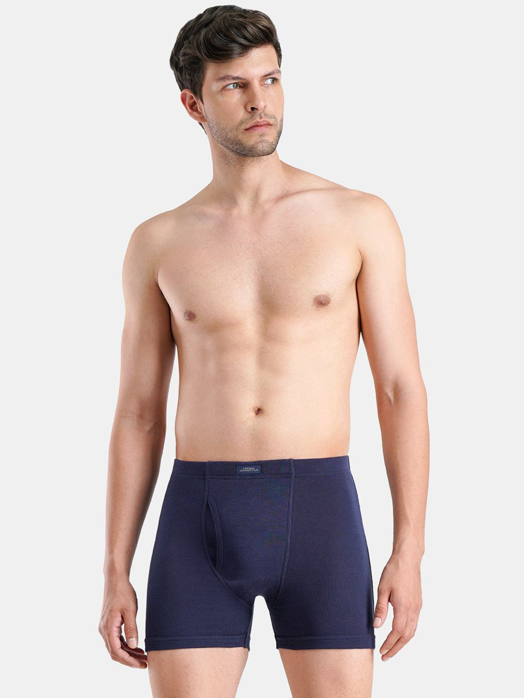 French Connection Men Cotton Trunks- OXFORDNAVAL ACADEMYM