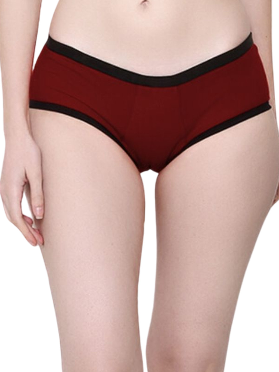 CareDone Leak Proof Period Briefs CDPeriodPanty-(Mahroon)-S