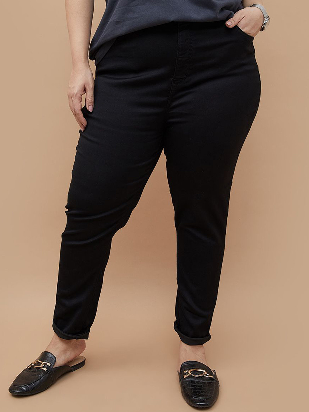 Nexus by Lifestyle Women Mid Rise Plus Size Jeans