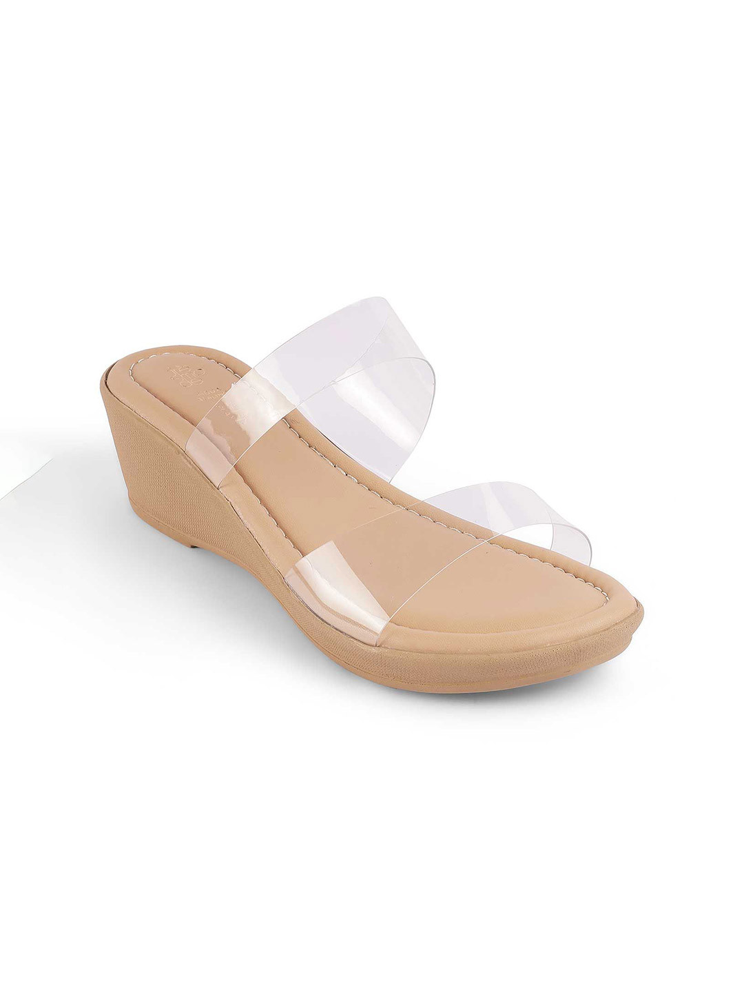Tresmode Women Wedge Sandals with Laser Cuts