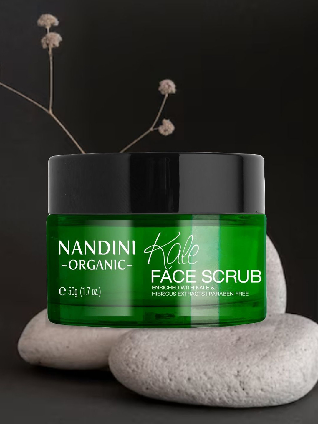 Nandini Organic Kale Face Scrub With Hibiscus Extract-50g