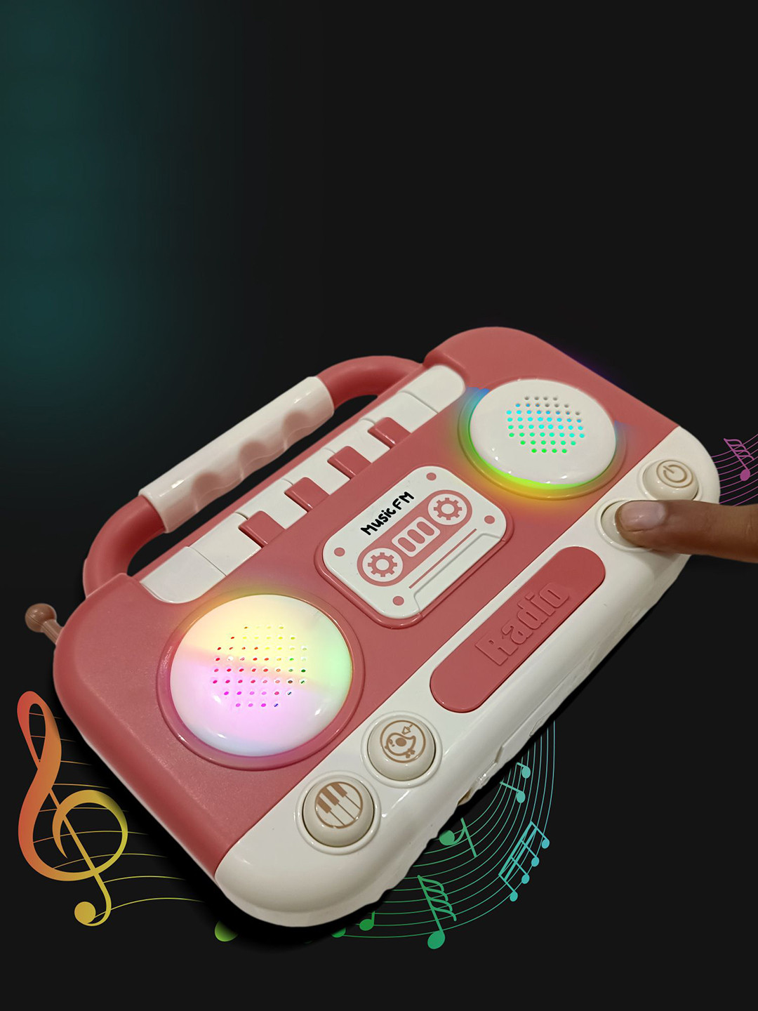 PLANET of Toys Kids Portable Musical Radio