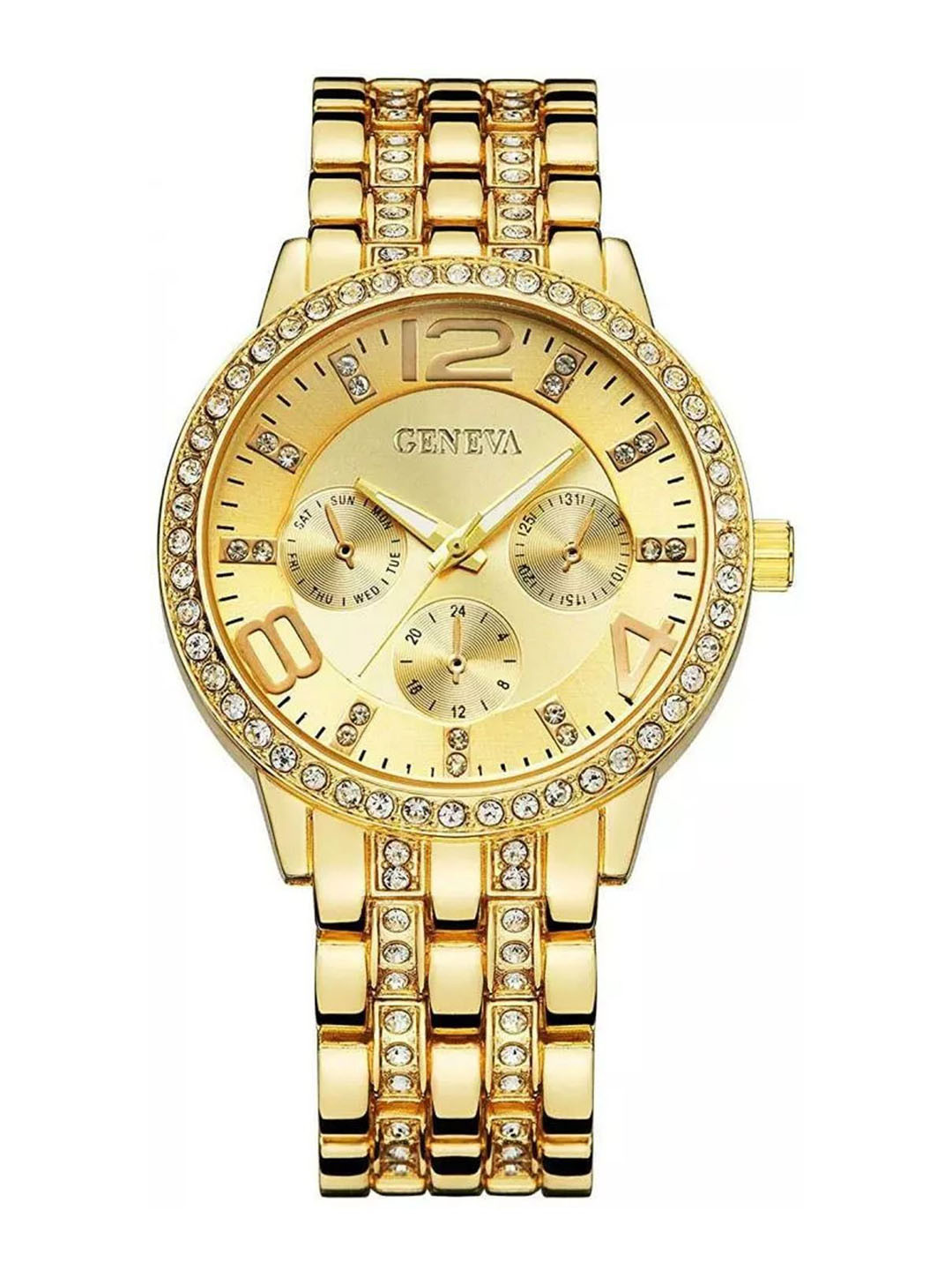 VAGHBHATT Women Dial & Stainless Steel Straps Analogue Automatic Watch Watch-D5-G01