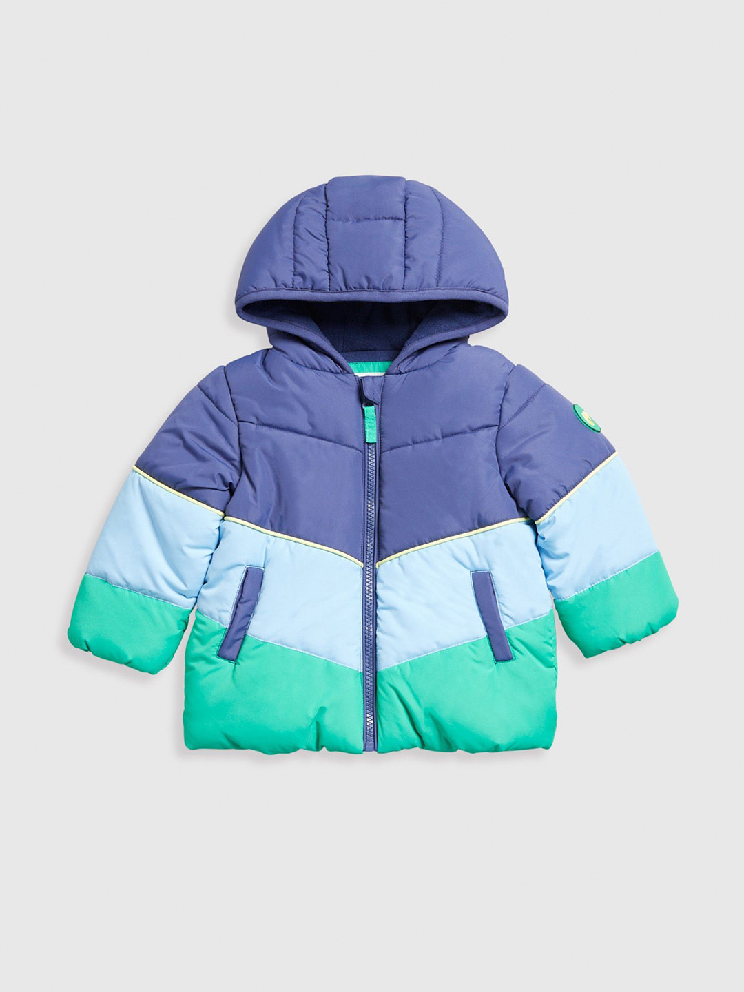 mothercare Boys Insulator Hooded Puffer Jacket