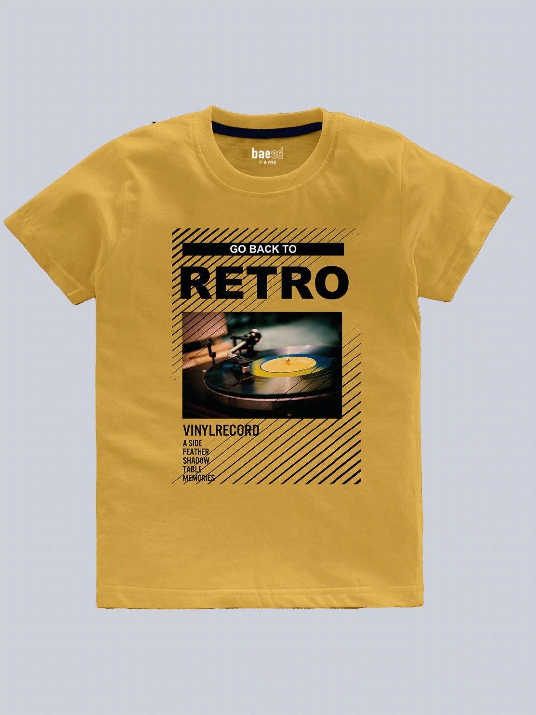 BAESD Boys Graphic Printed Round Neck Cotton T-shirt