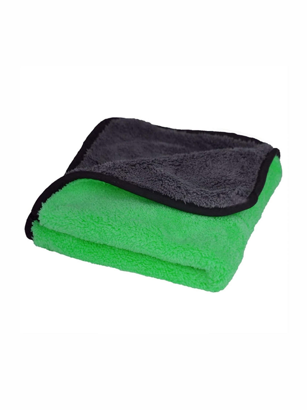 Sparrow world Green & Black High Absorption Hand Towel