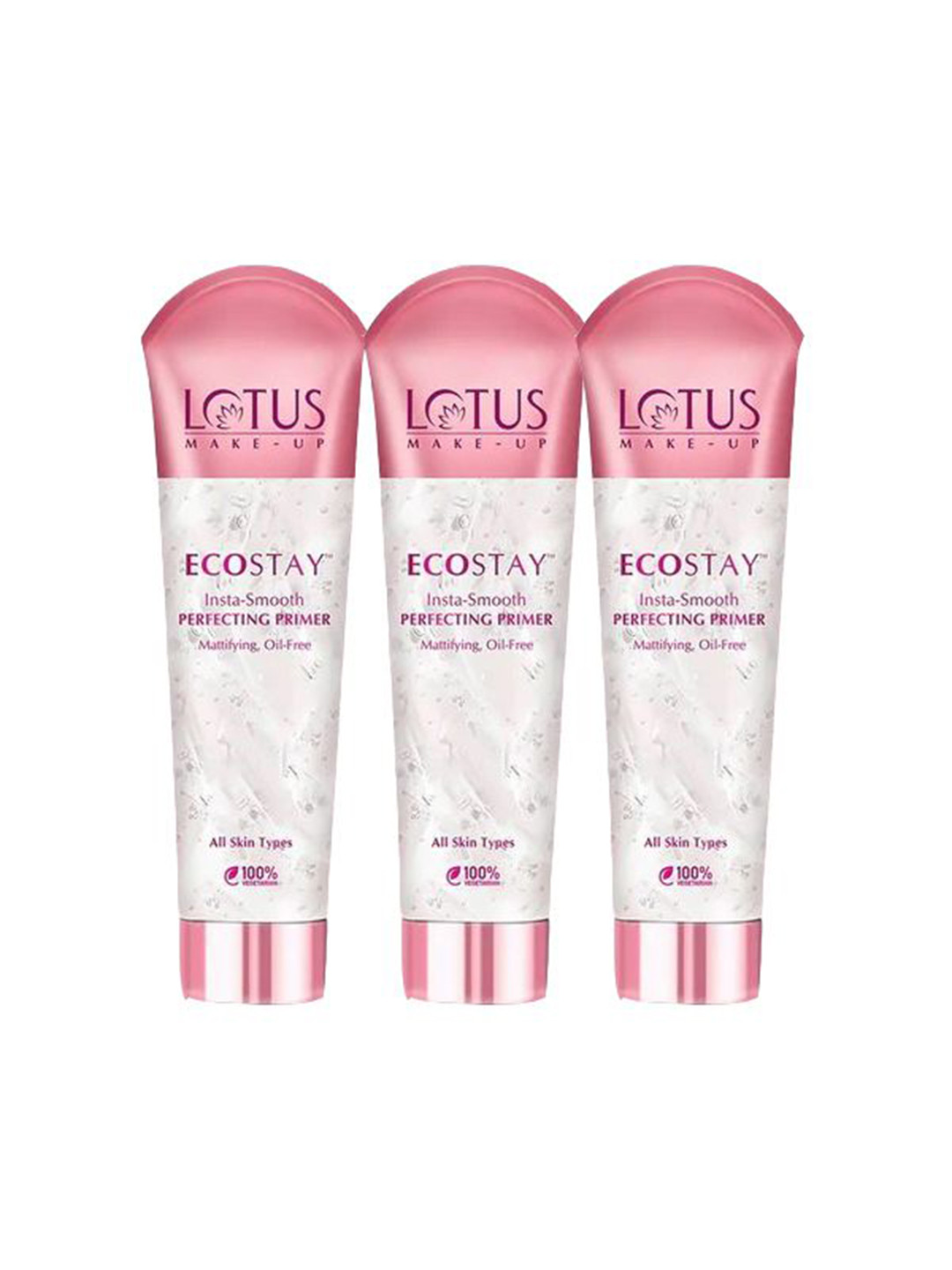 LOTUS Make-up Set Of 3 Ecostay Insta Smooth Perfecting Primer - 30 g