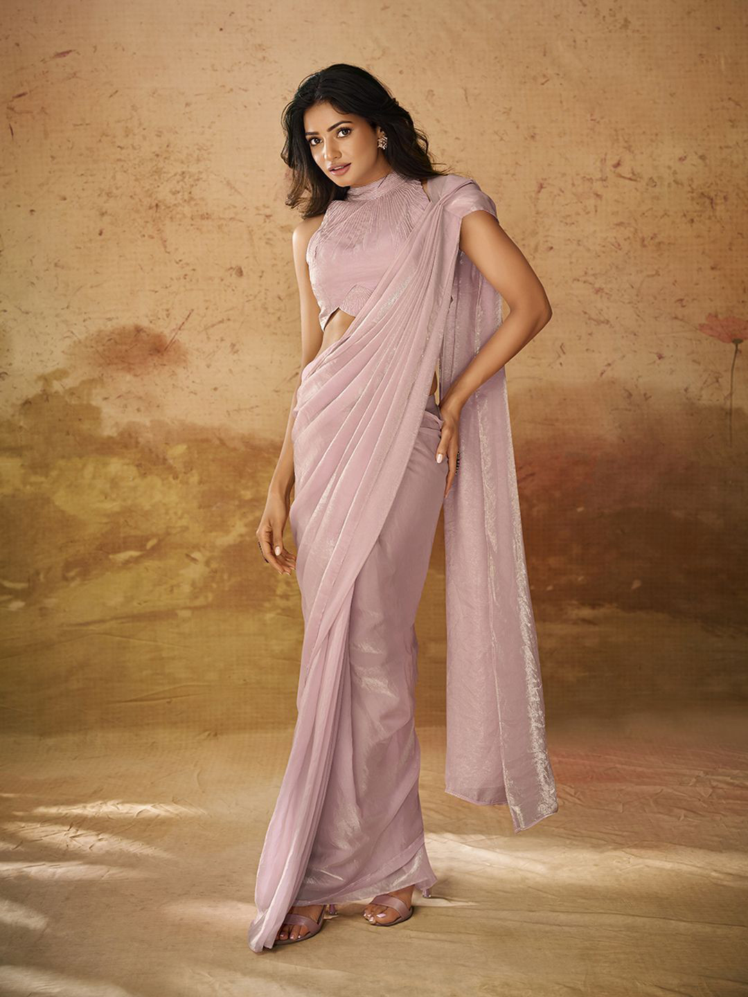 Fusionic Ready to Wear Organza Saree