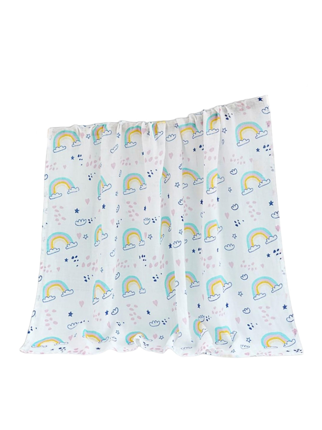 GUCHIGU Infants Printed Pure Cotton Swaddling Blanket