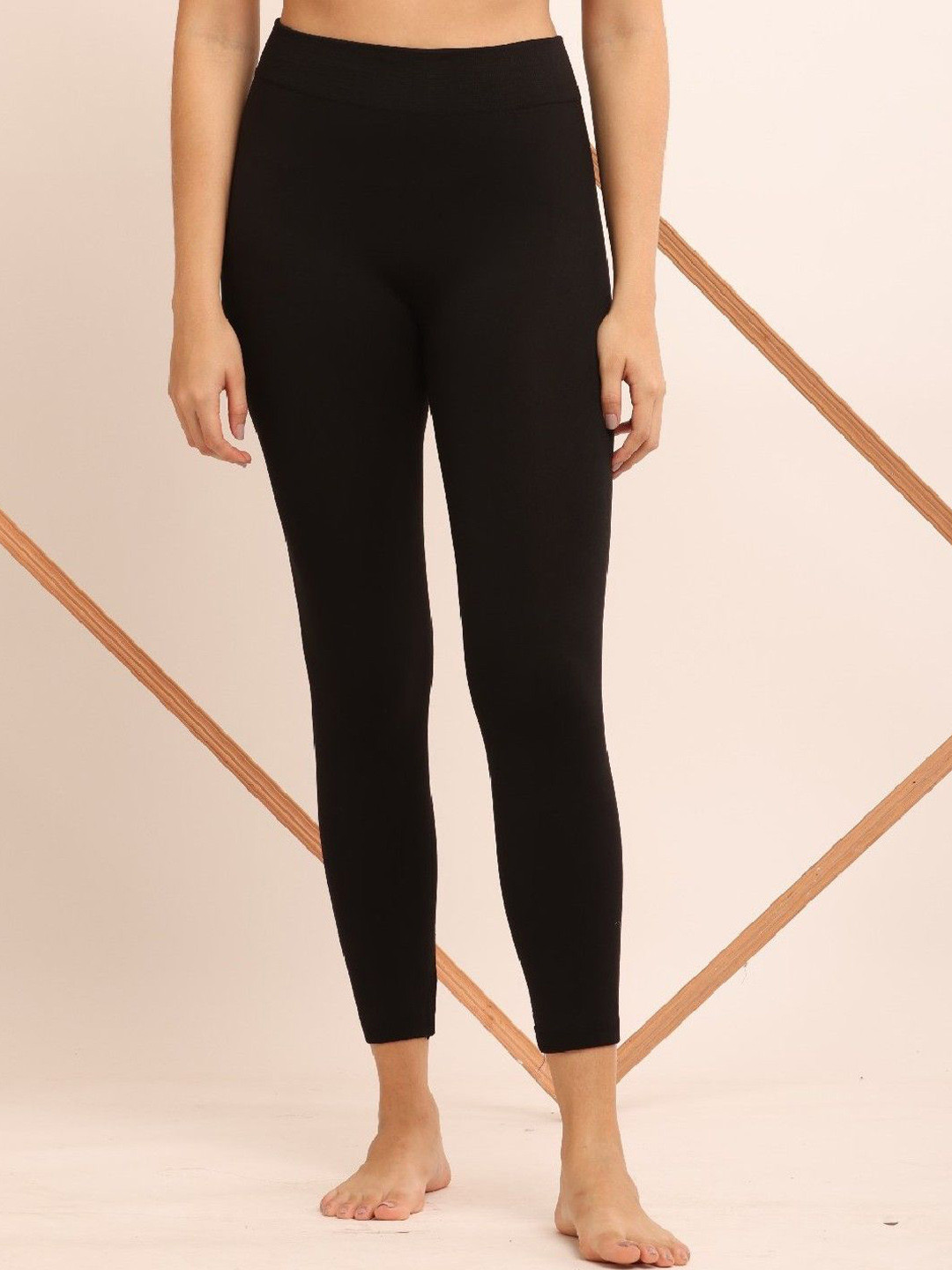 Poftik High-Waist Ankle-Length Stockings