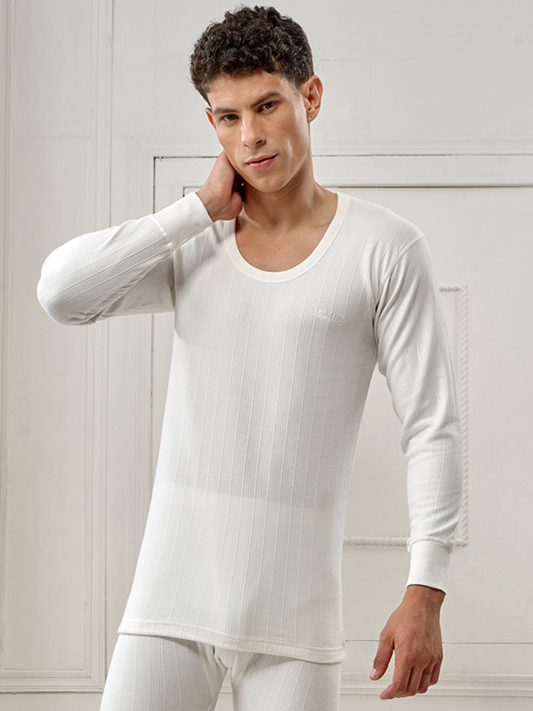 INFERNO Men Round Neck Fullslevee Thermal Vest