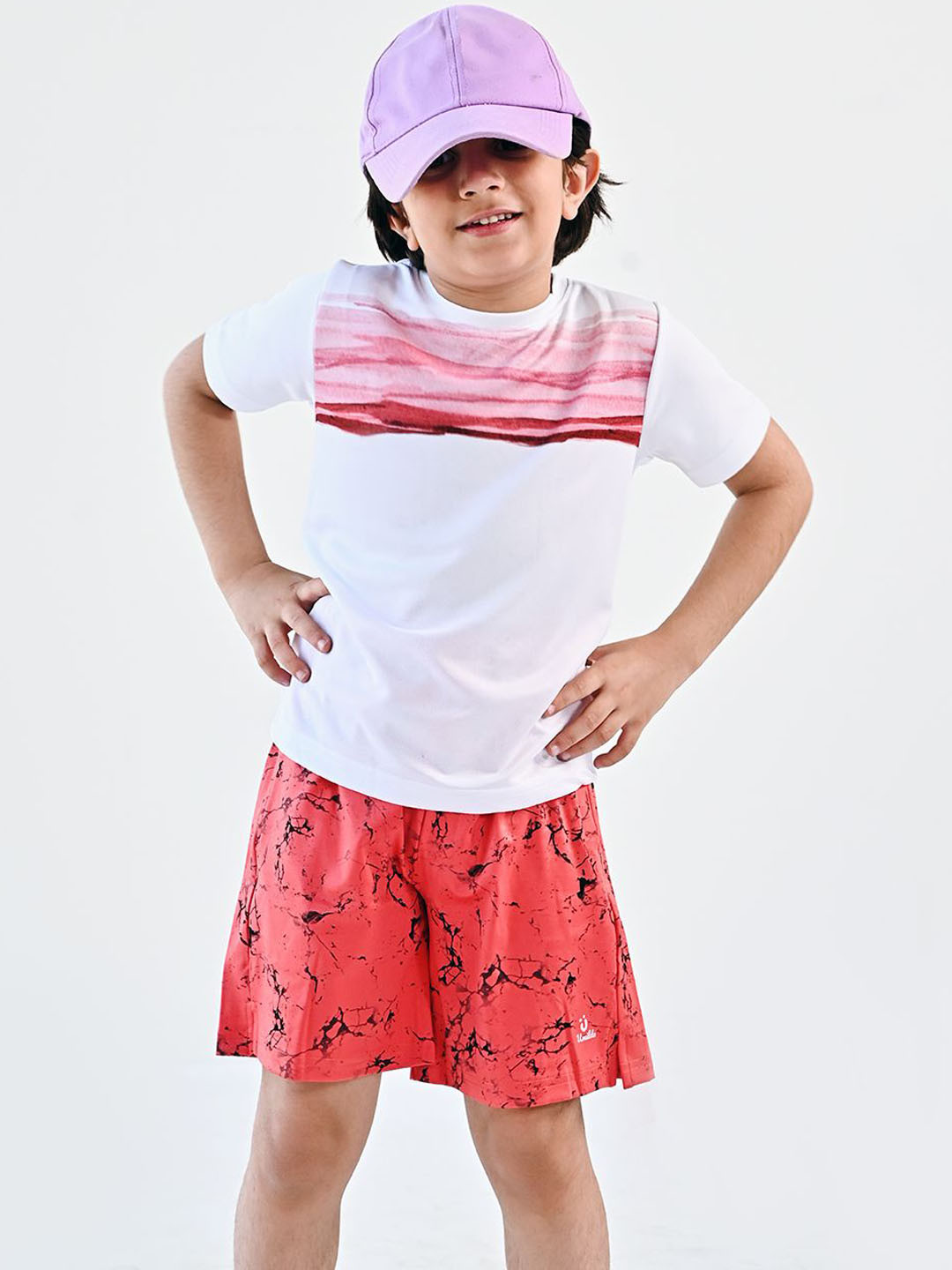 UMILDO Boys Conversational Printed Outdoor Sports Shorts