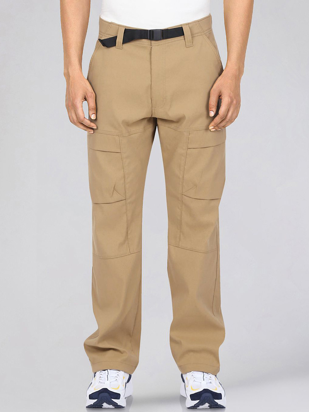 Wrangler Men Relaxed Loose Fit Cargos Trousers