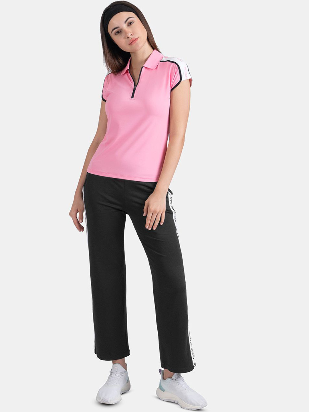 STRCH Women Breezy Power Stride Mid Rise Track Pants