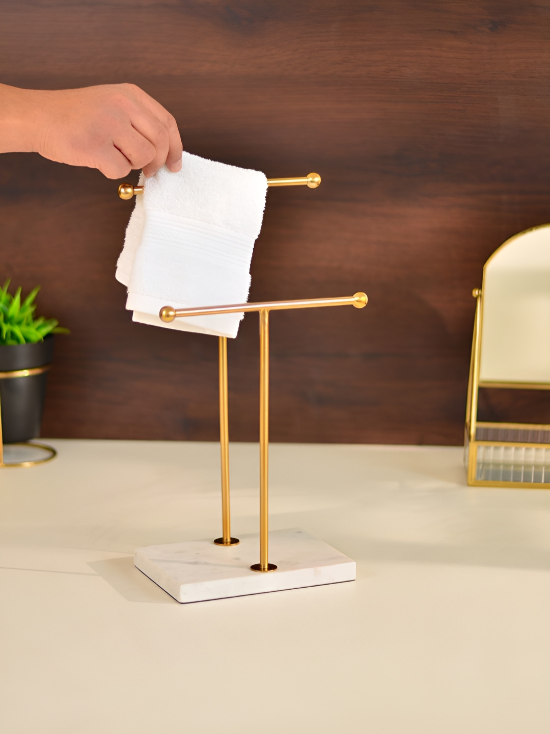 Cinch Home White Reusable Marble Multi-Utility Organiser