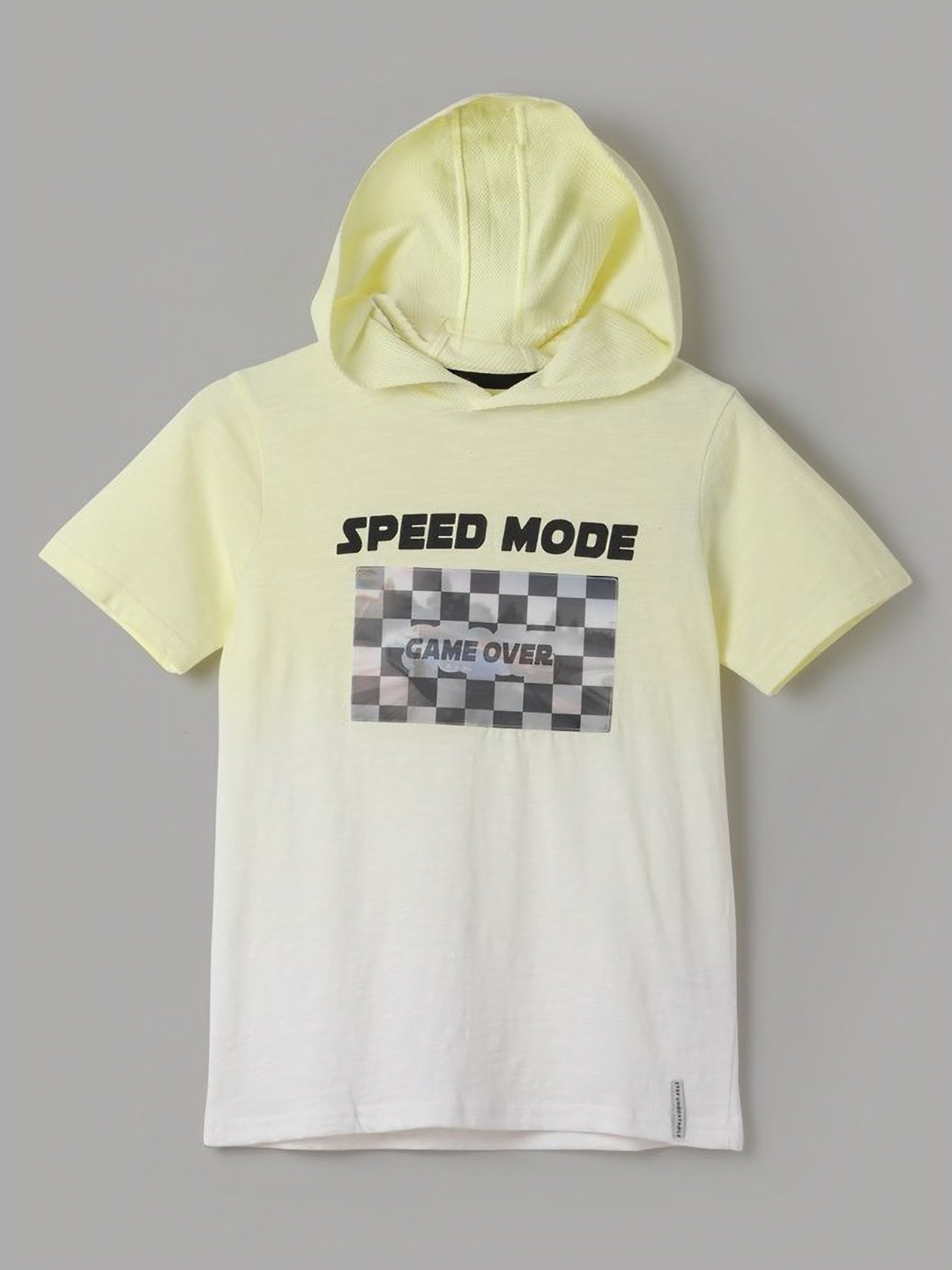 Fame Forever by Lifestyle Boys Graphic Printed Hood Cotton T-shirt