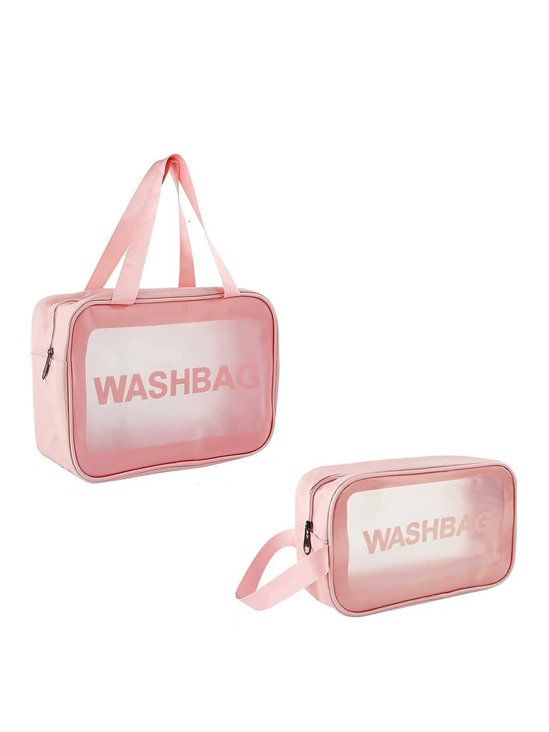 FAVON Pack Of 2 Large & Medium Makeup Pouch