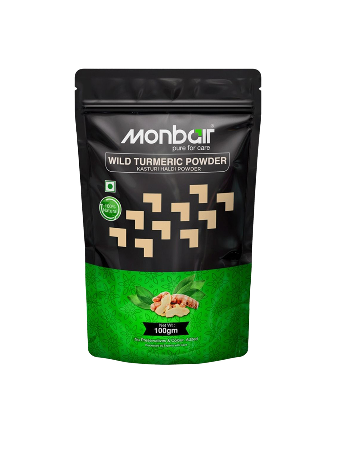 MONBAIR  Wild Turmeric Powder Natural Face Pack-100g