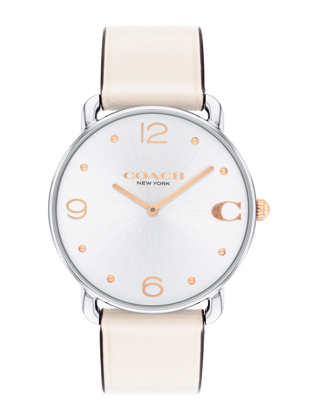 Coach Women Elliot Dial & Leather Straps Analogue Watch 14504200