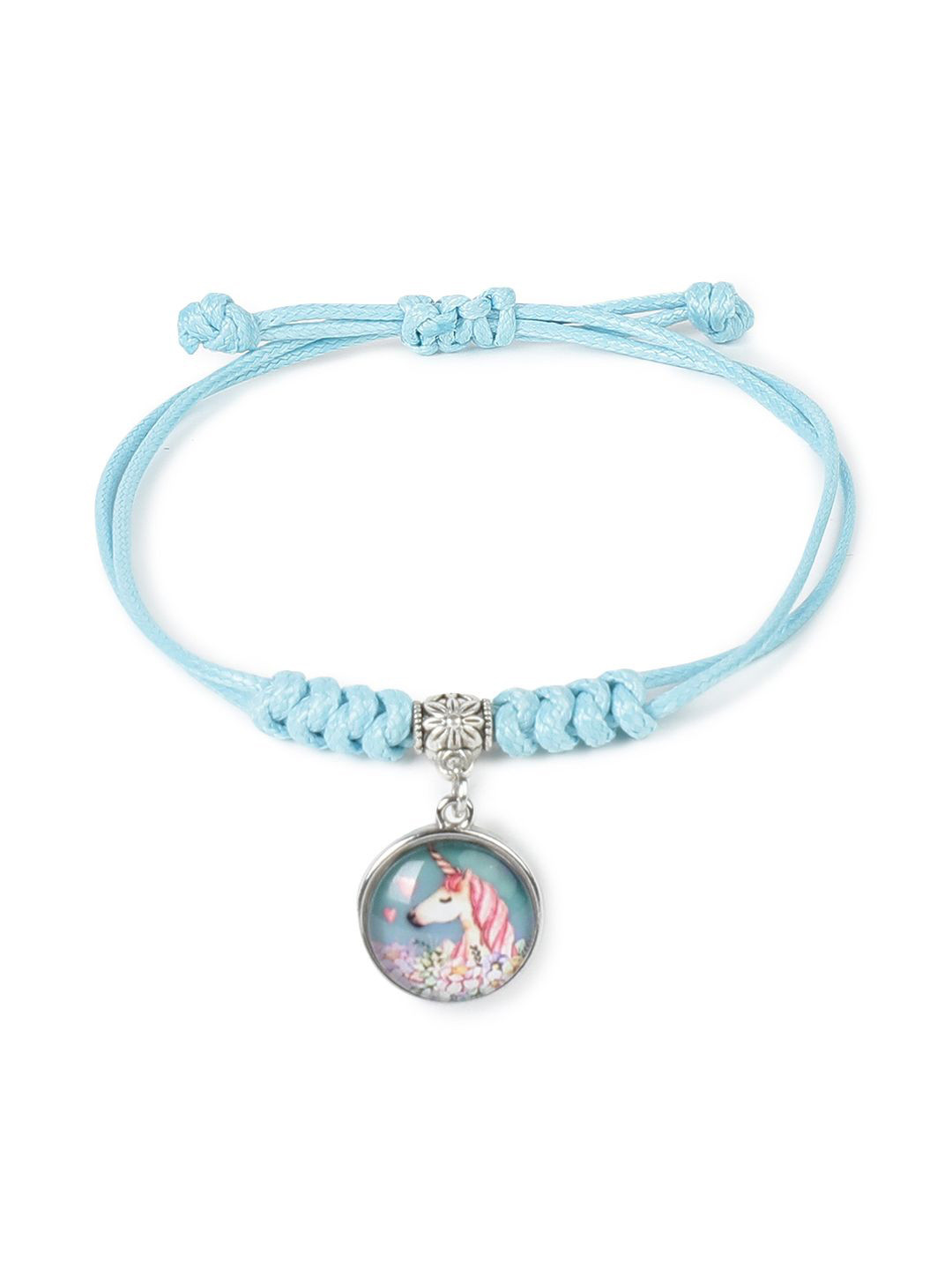 EL REGALO Girls Charm Threaded Bracelet