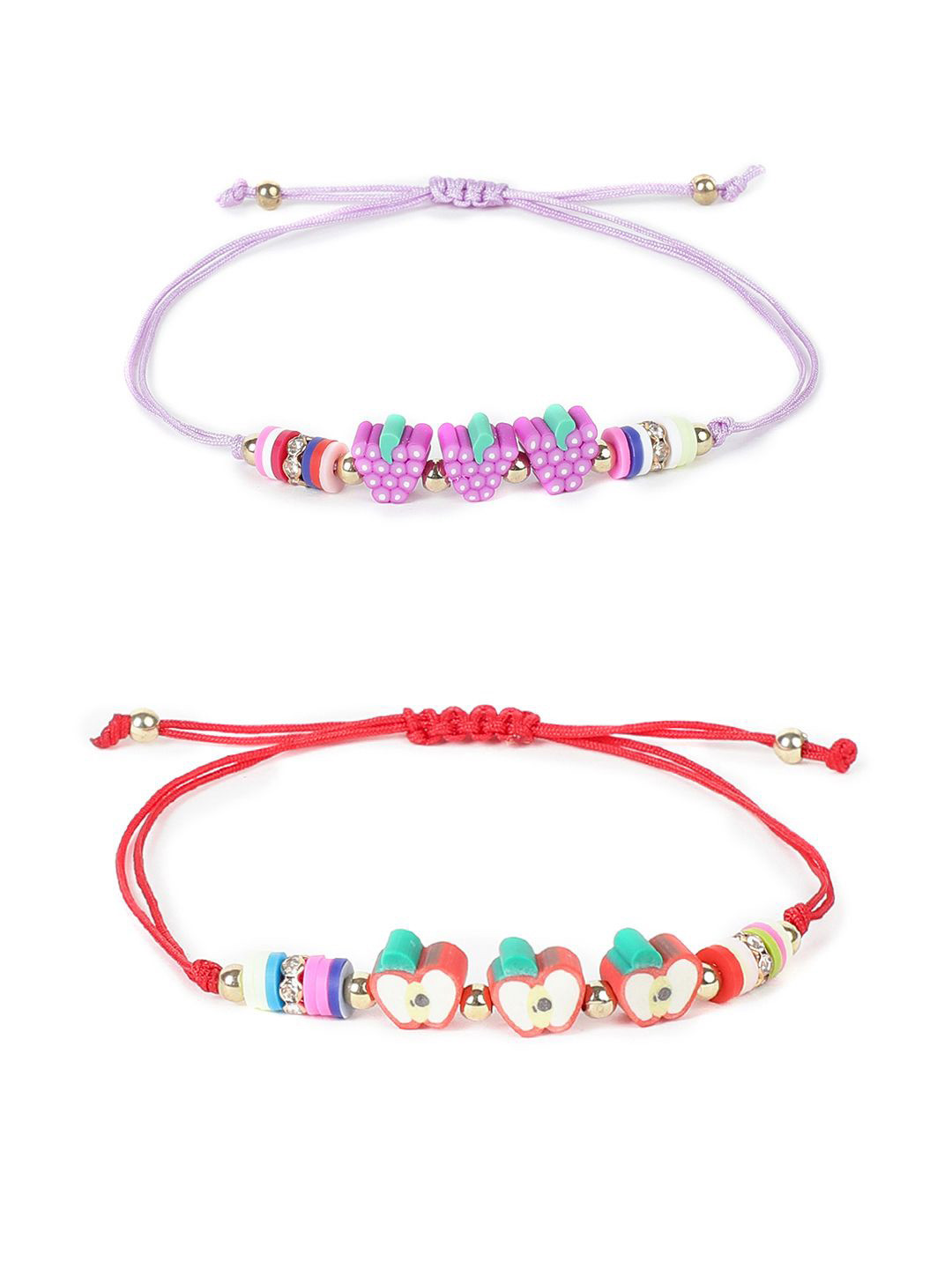 EL REGALO Kids Set Of 2 Charm Bracelet