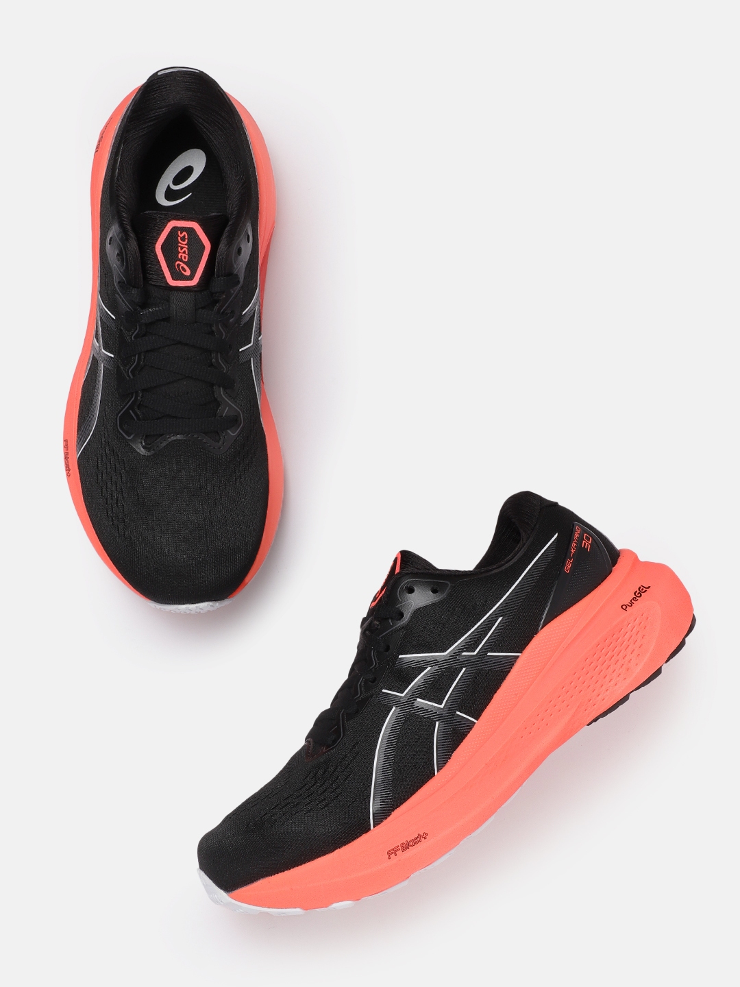 Asics glideride black gunmetal best sale