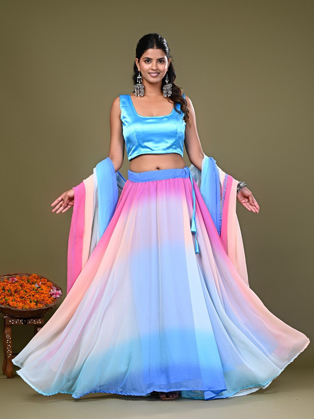 Futra Gabha Ready to Wear Lehenga & Blouse With Dupatta