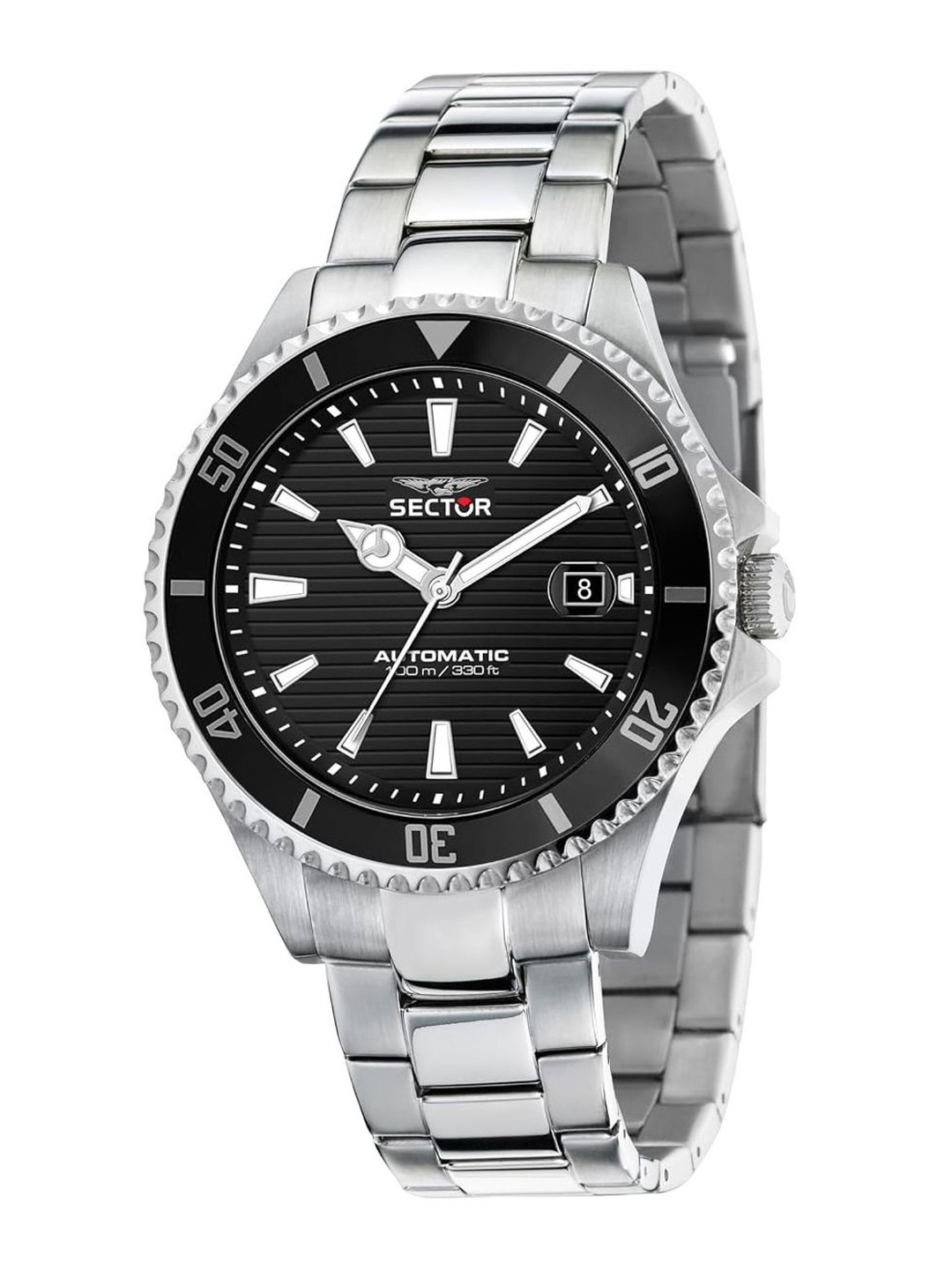 Sector Men Dial & Stainless Steel Straps Automatic Motion Powered Watch R3223161006