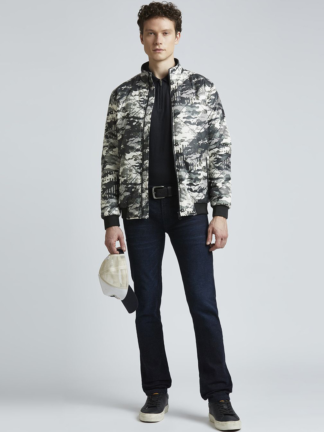 Pepe Jeans Men Camouflage Printed Jacket