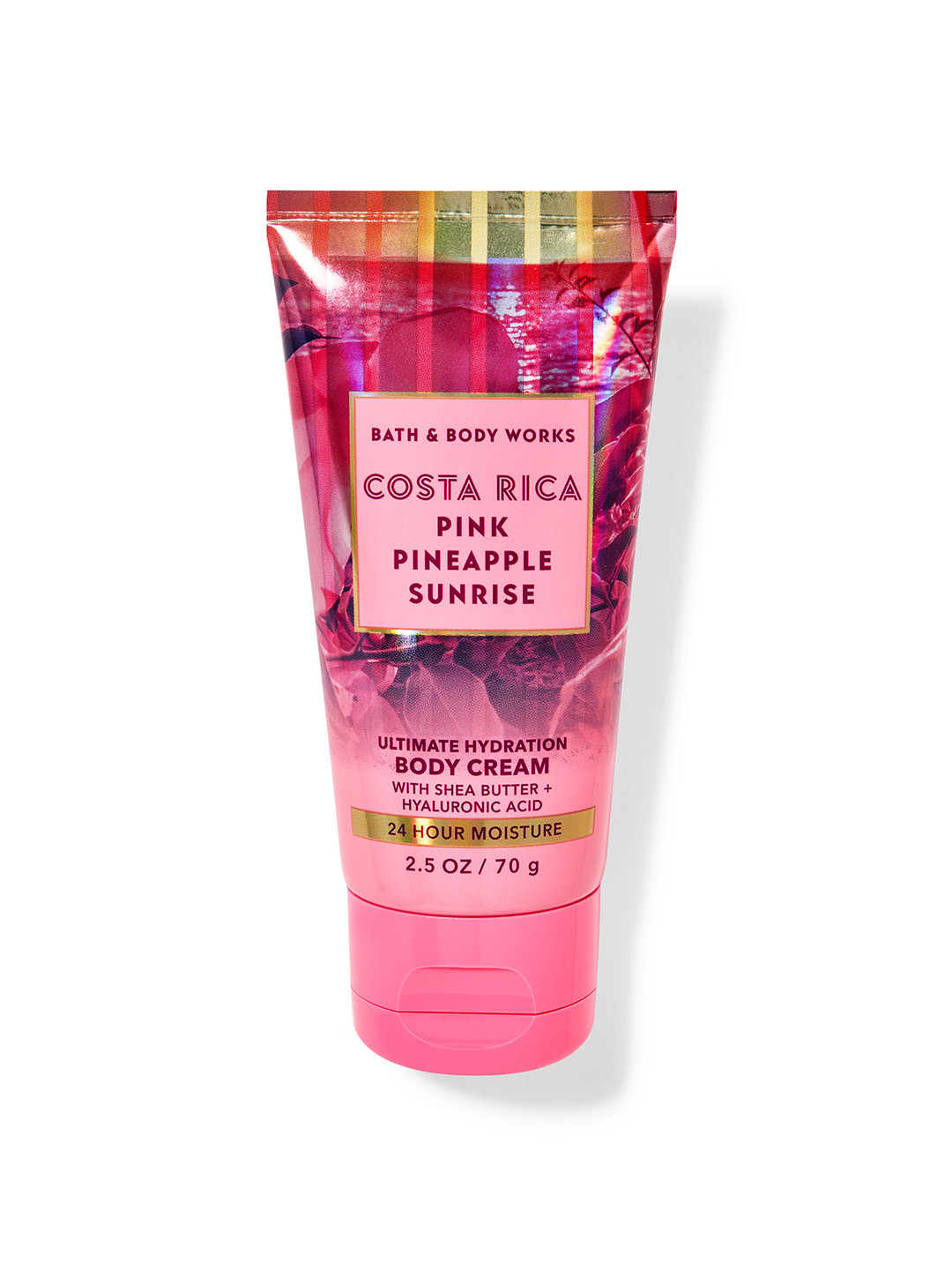 Bath & Body Works Pink Pineapple Sunrise Hydration Body Cream With Shea Butter - 70g