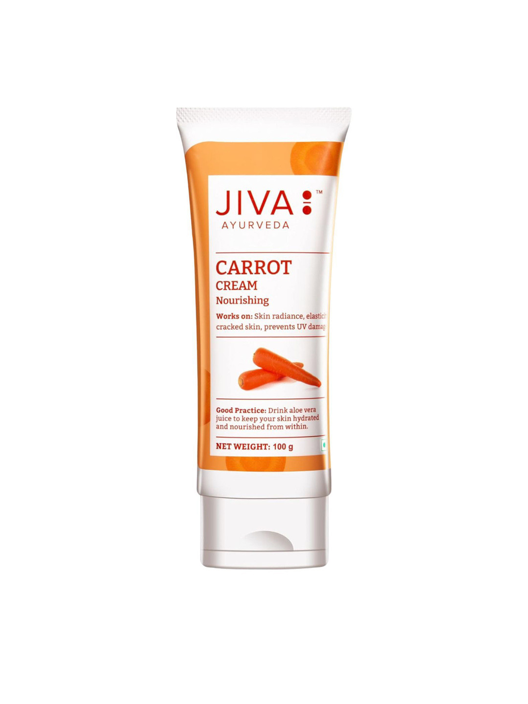 Jiva Ayurveda Nourishing Carrot Cream - 100g
