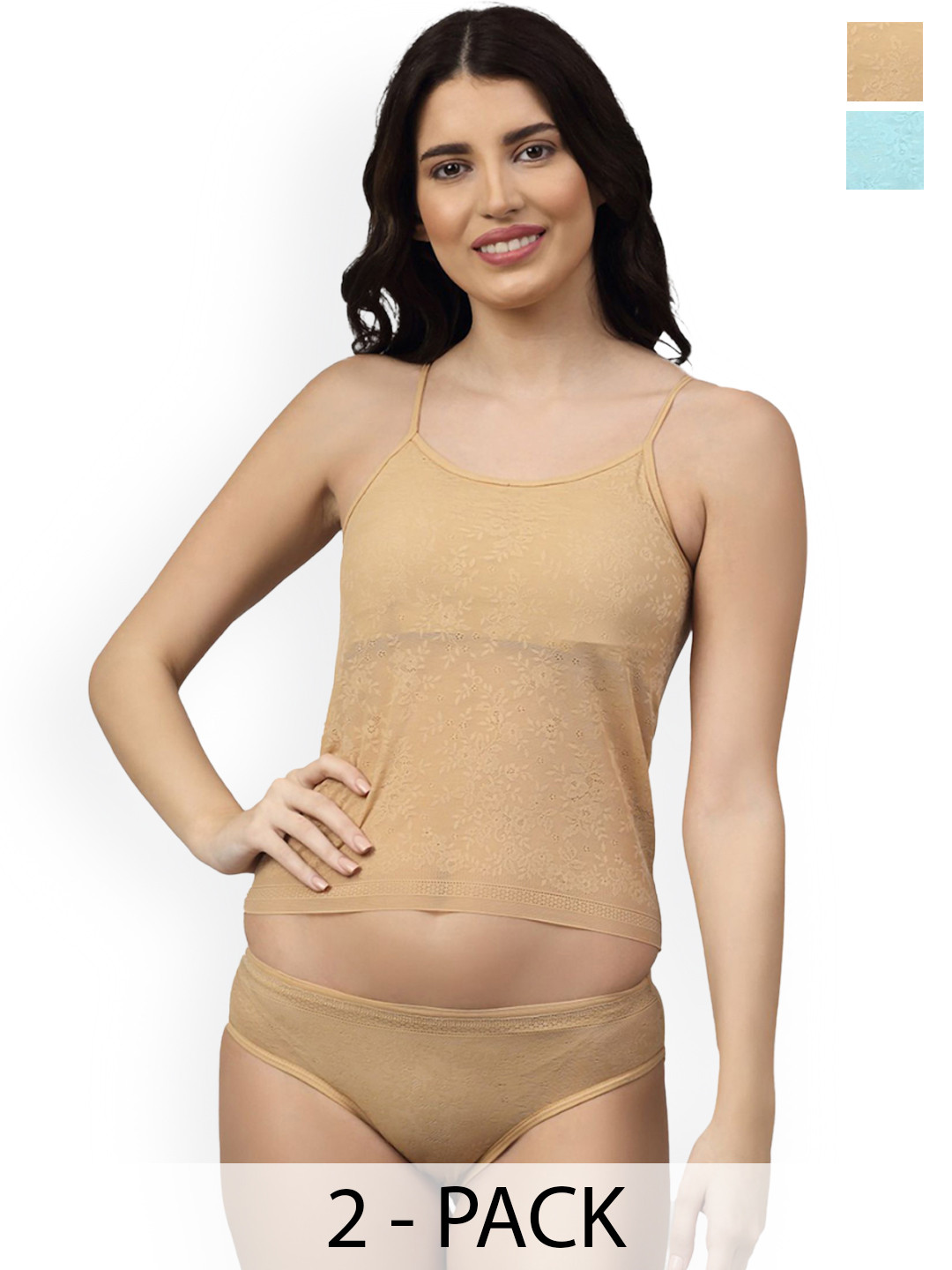 AROUSY Strapless Lingerie Set Pack Of 2