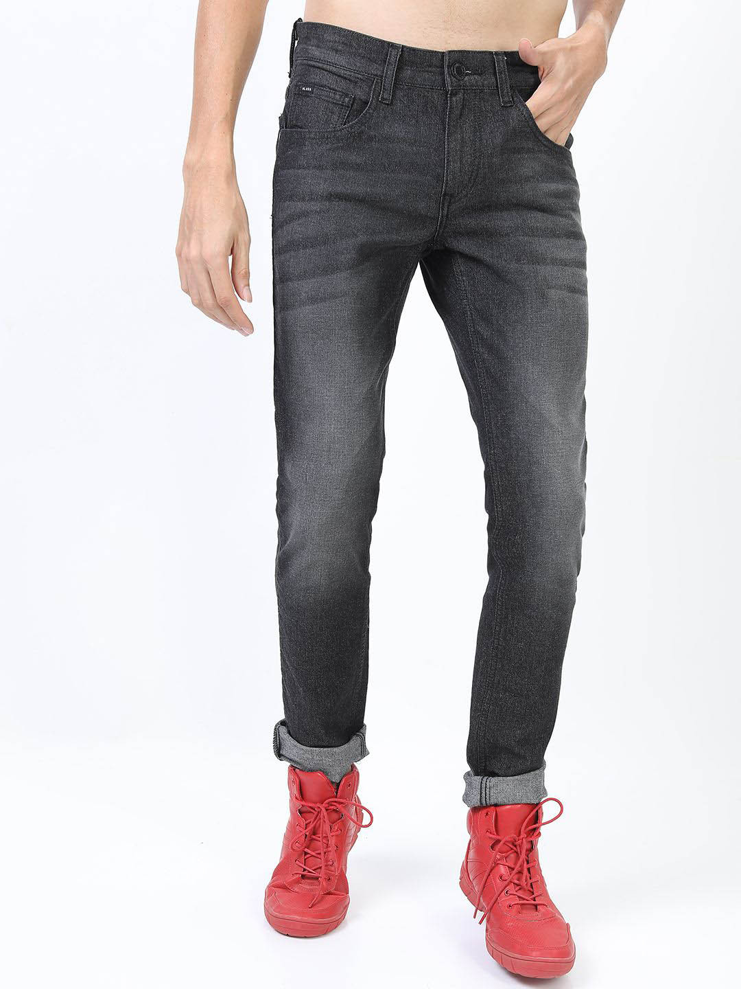HIGHLANDER Men Slim Fit Light Fade Stretchable Jeans