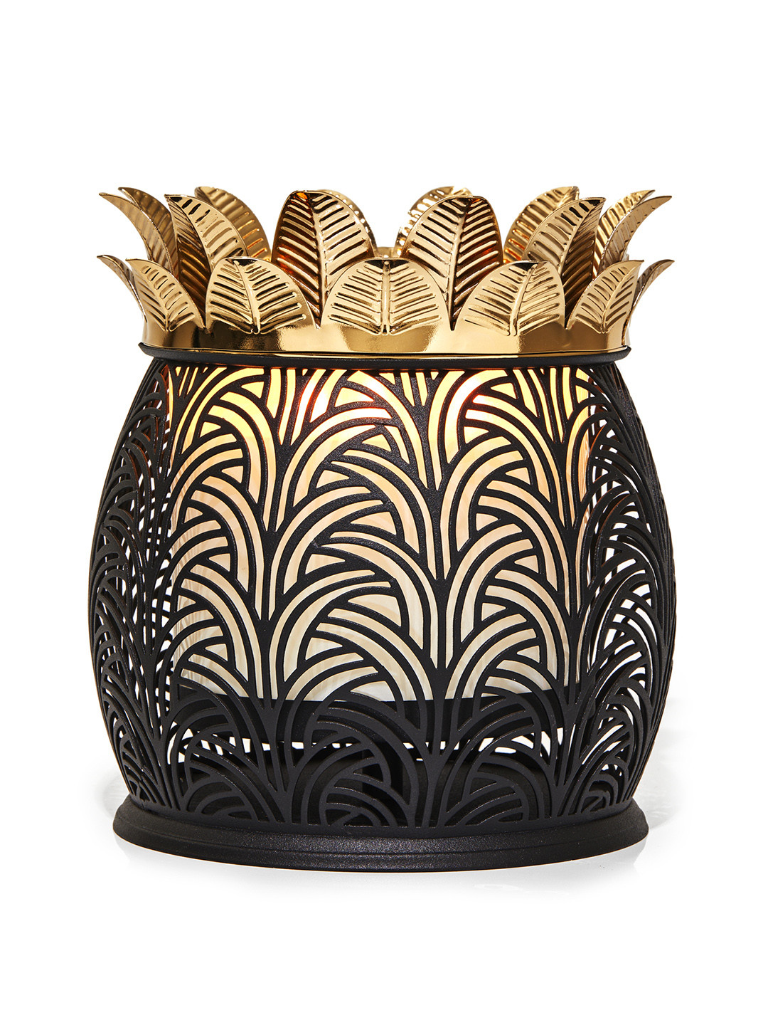 Bath & Body Works Pineapple Luminary 3-Wick Candle Holder