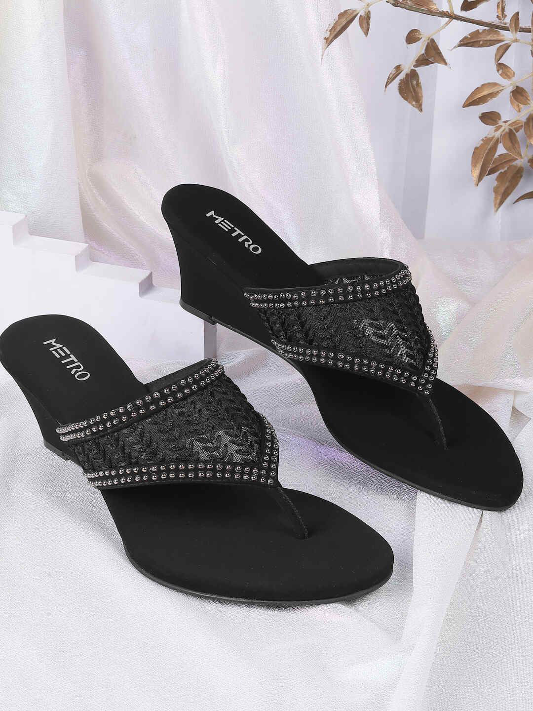 Metro Embellished Wedges