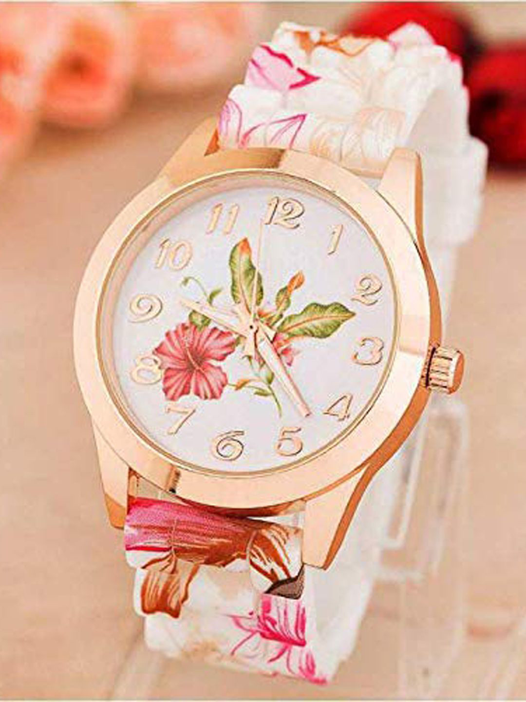 FIMBUL Women Printed Dial & Straps Analogue Automatic Watch Watch-D3-02