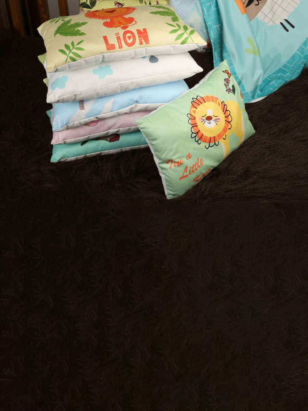 NEW COMERS Infants Printed Cotton Baby Pillow