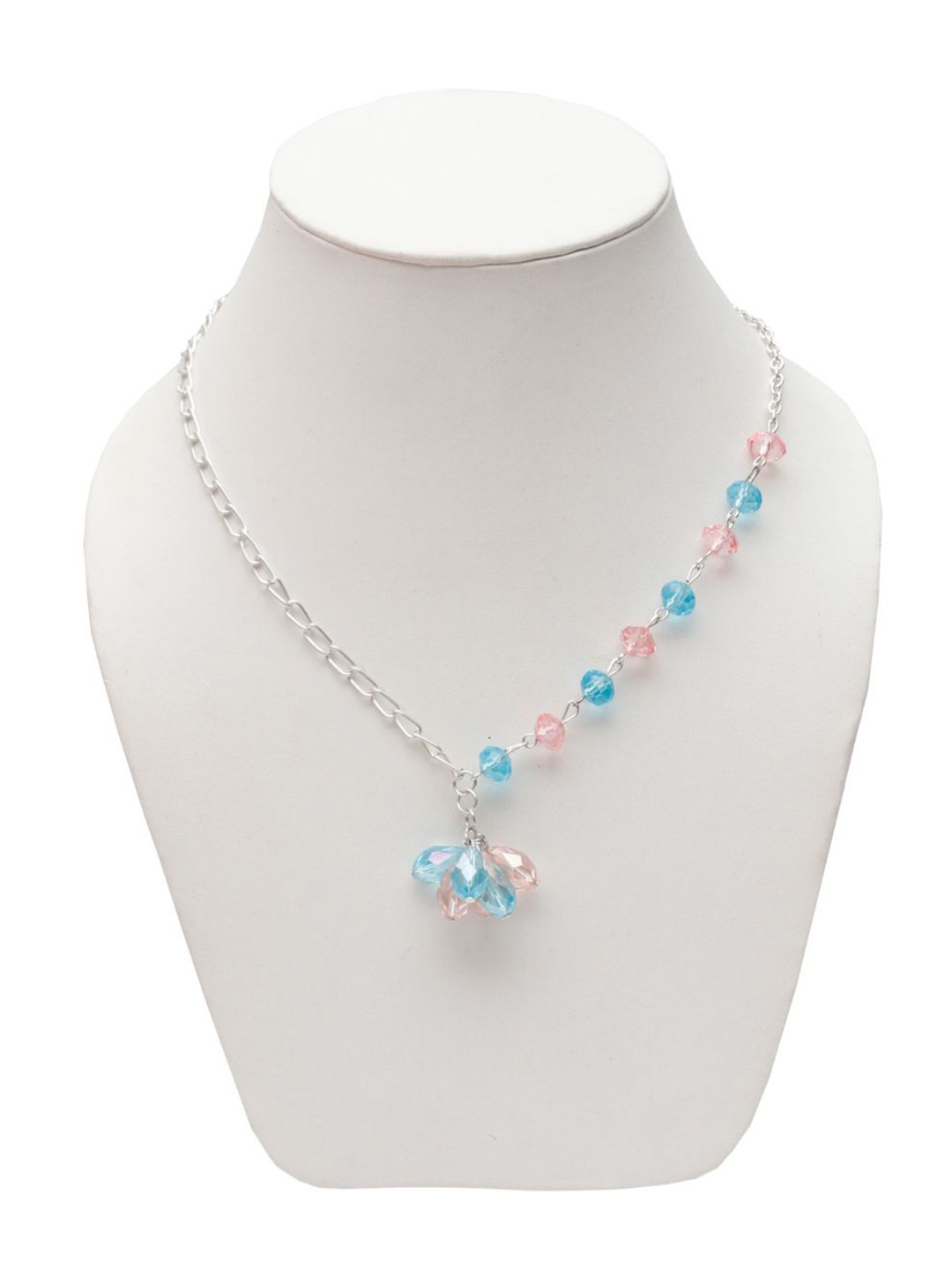 Daizy Girls Blue & Pink Necklace