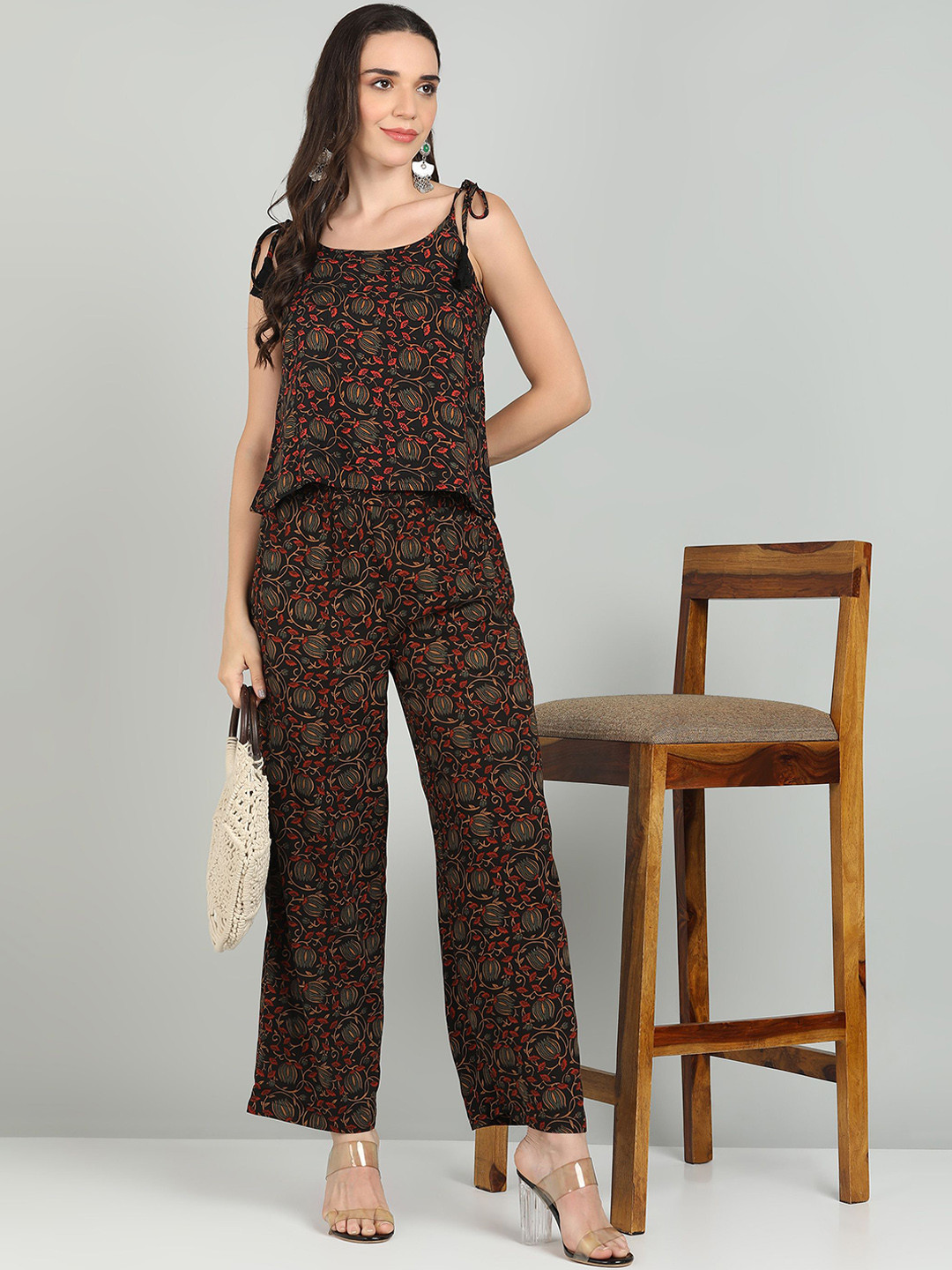 Shiv ali apparels Printed Top With Trousers