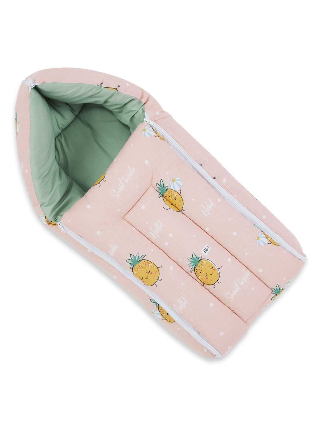 haus & kinder Infants Printed Cotton 3in 1 Baby Sleeping Bag