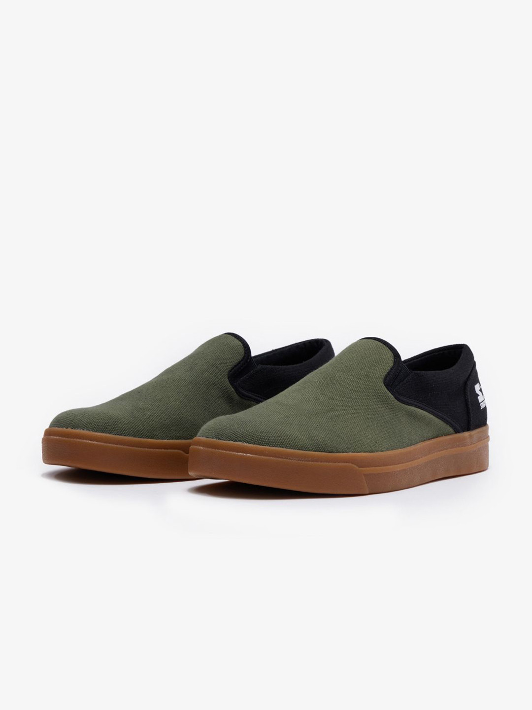 STARTER Men Woven Design PU Slip-On Sneakers