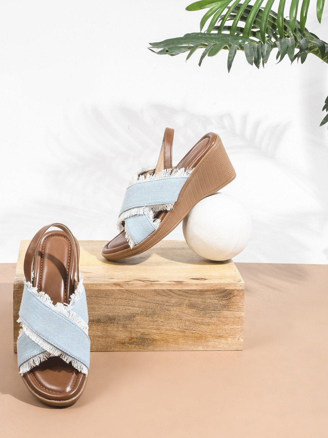 Try Me Party Wedge Sandals