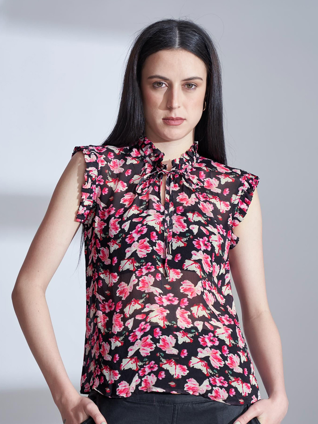 The Samoa Chiffon Top