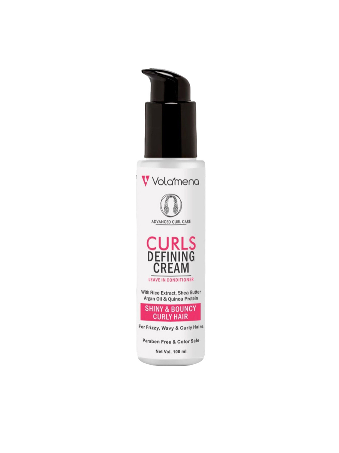 Volamena Curls Defining Cream For Shiny & Bouncy Curly Hair 100 ml