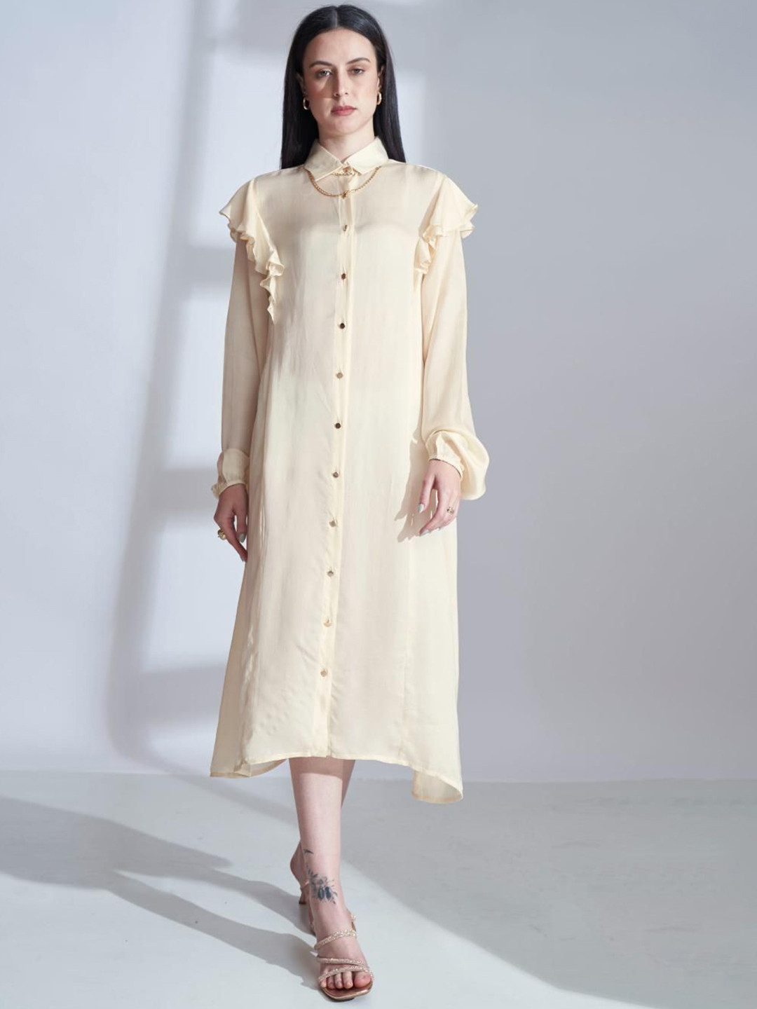 The Samoa Women's A-Line Midi Dress