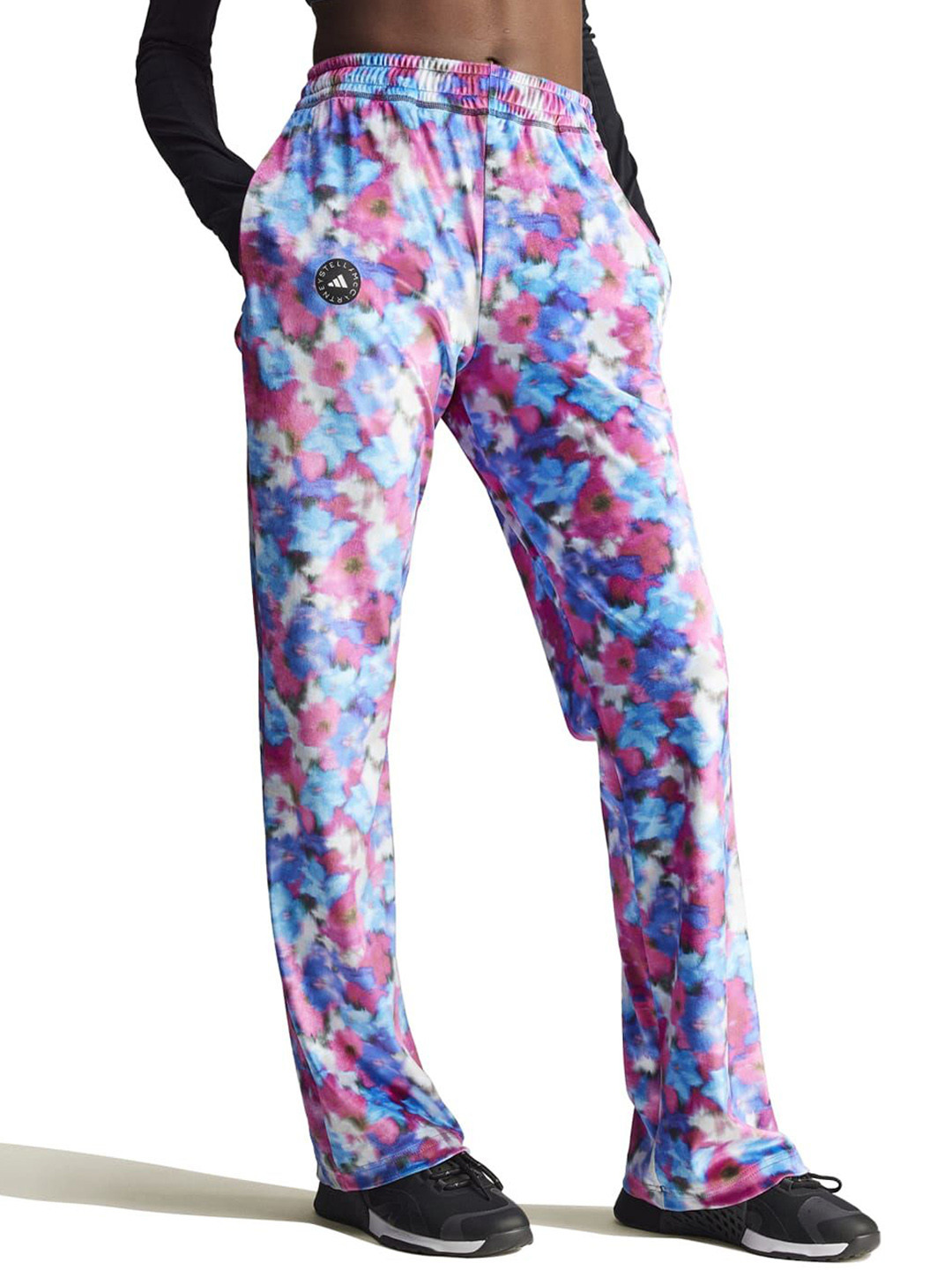 ADIDAS aSMC Women Printed Mid Rise Track Pants