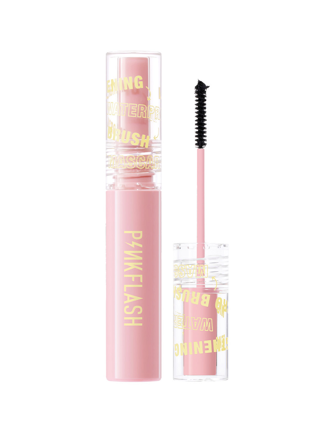PINKFLASH Waterproof Micro Brush Lengthening Mascara - Black E10