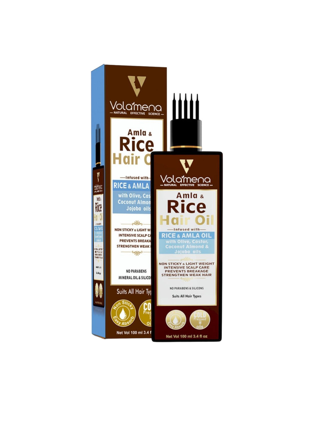 Volamena Amla & Rice Hair Oil To Prevent Breakage 100 ml