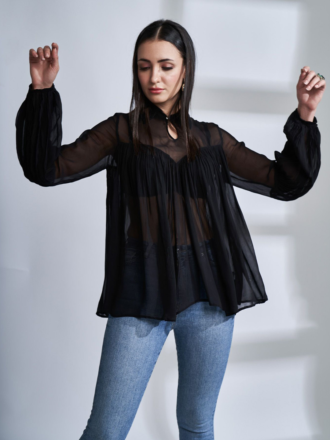 The Samoa Georgette Top