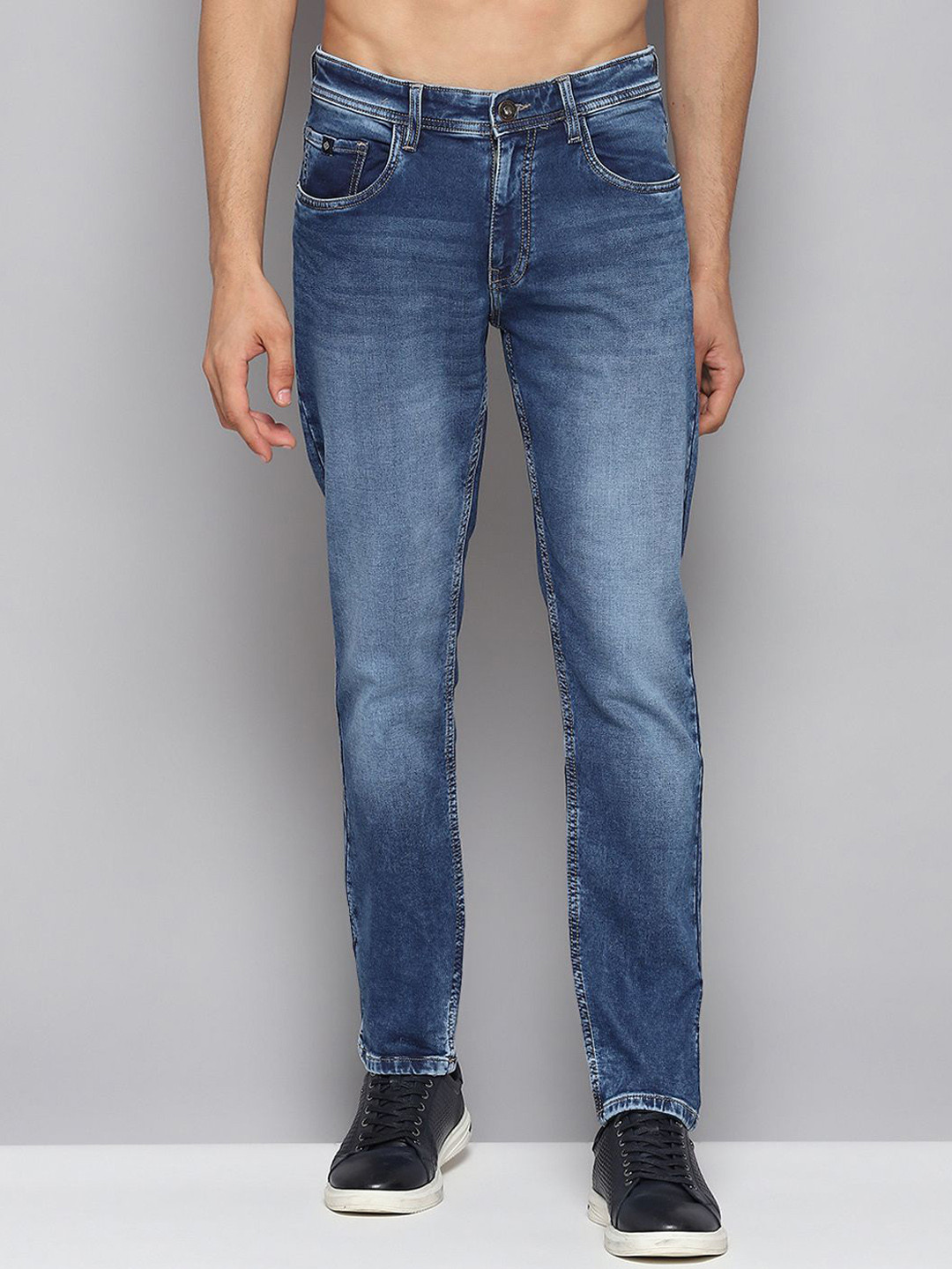 Cloak & Decker by Monte Carlo Men Heavy Fade Mid-Rise Jeans